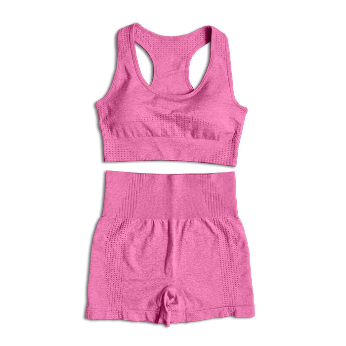 Conjunto fitness Feminino 2 Peças | Short e top | - Fit Pro - Compre 1 Leve 2