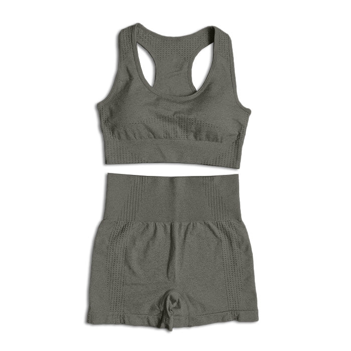 Conjunto fitness Feminino 2 Peças | Short e top | - Fit Pro - Compre 1 Leve 2