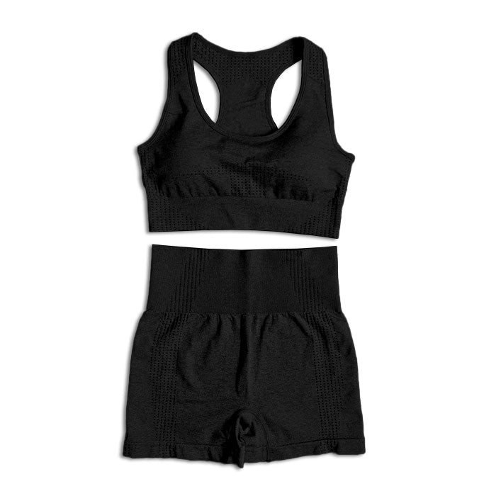 Conjunto fitness Feminino 2 Peças | Short e top | - Fit Pro - Compre 1 Leve 2