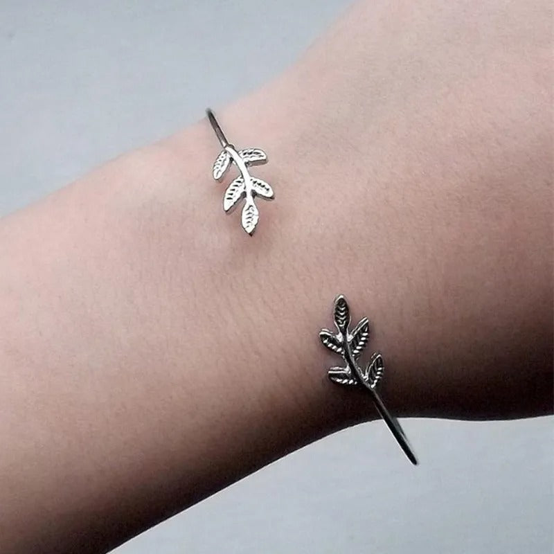 Pulseira Feminina Leaf