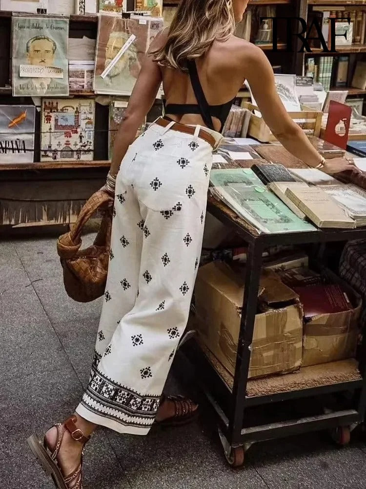 Calça Feminina Estampada