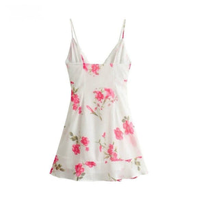 Vestido Feminino Curto Flower