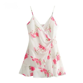 Vestido Feminino Curto Flower